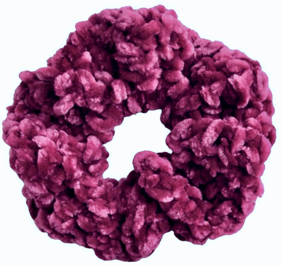 Plum Schrunchie