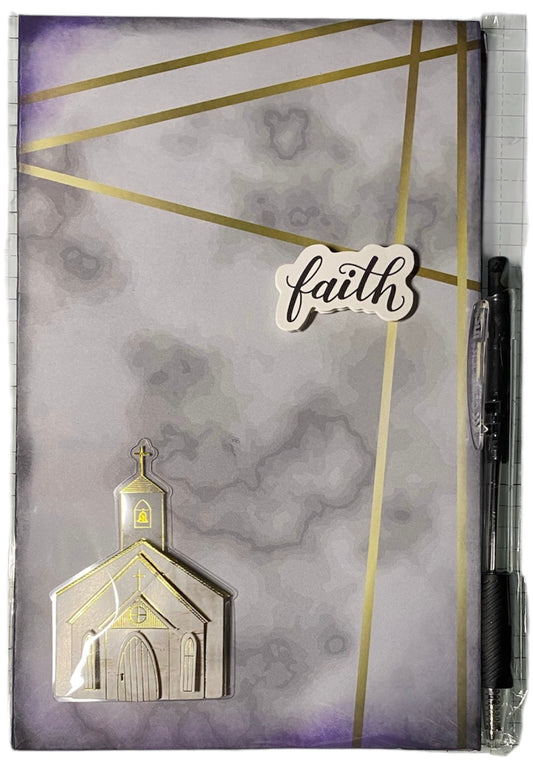 Purple Marble “Faith”