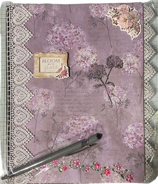 💜 Bloom with Grace Notebook