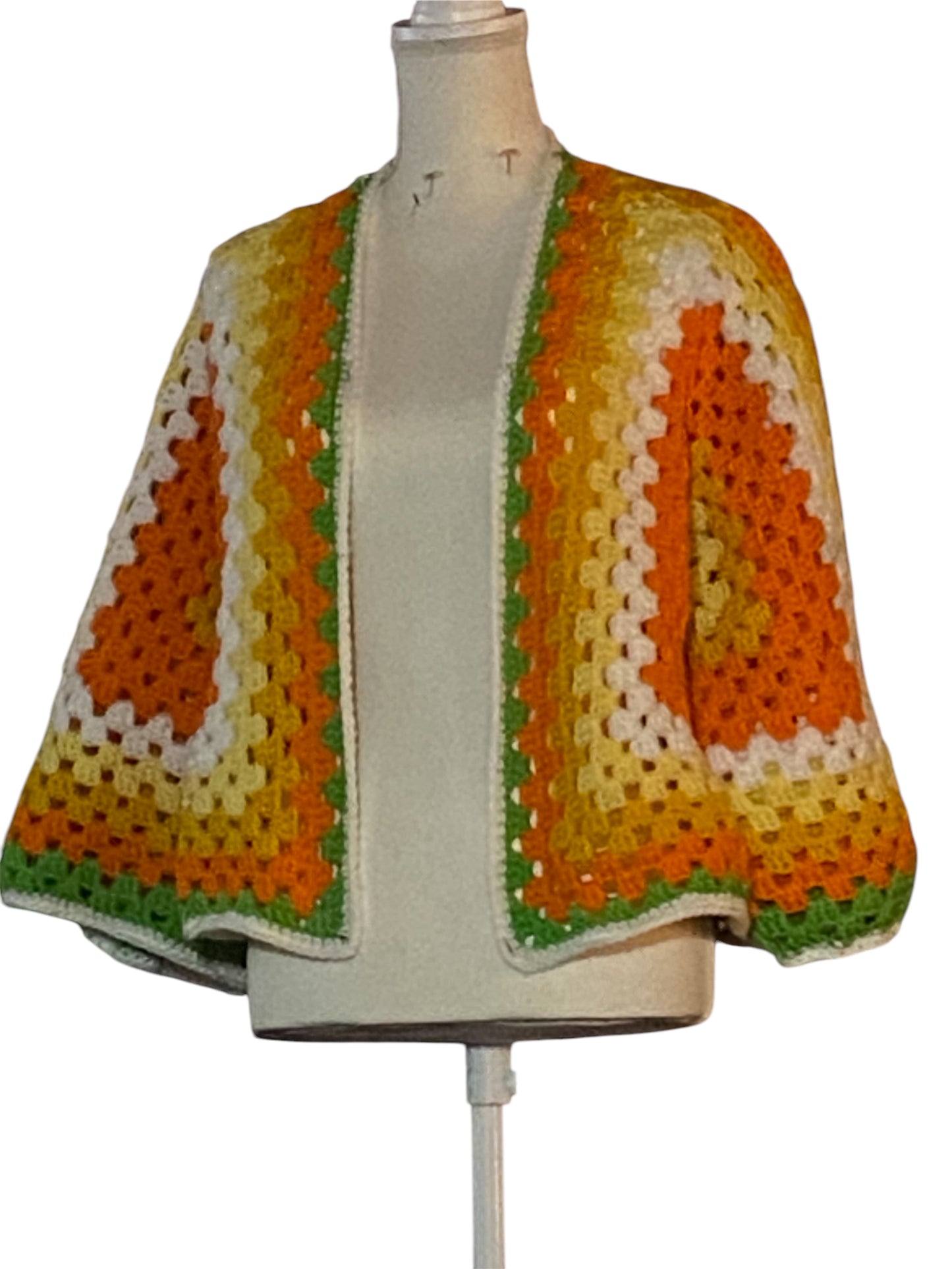 Tiger Lily-Inspired Hexi-Cardigan